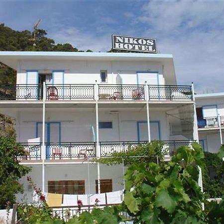 Nikos Hotel Diafánion Esterno foto