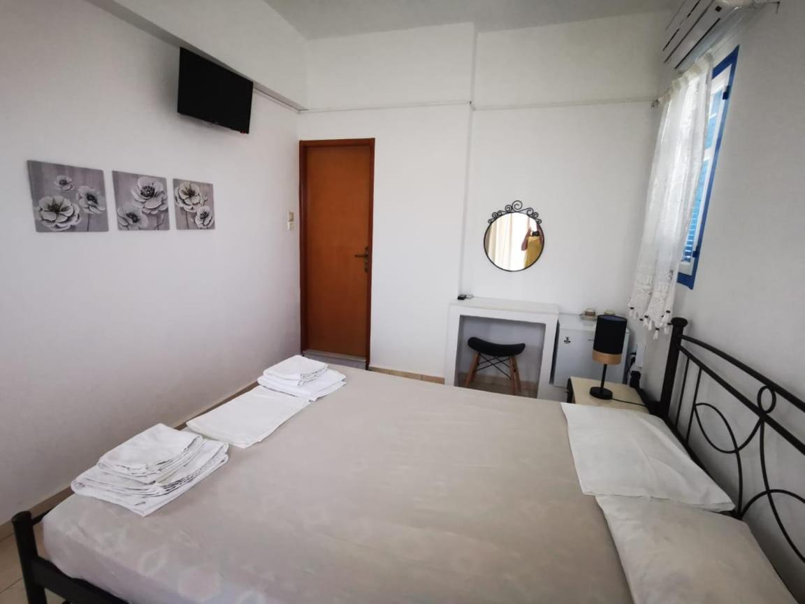 Nikos Hotel Diafánion Esterno foto