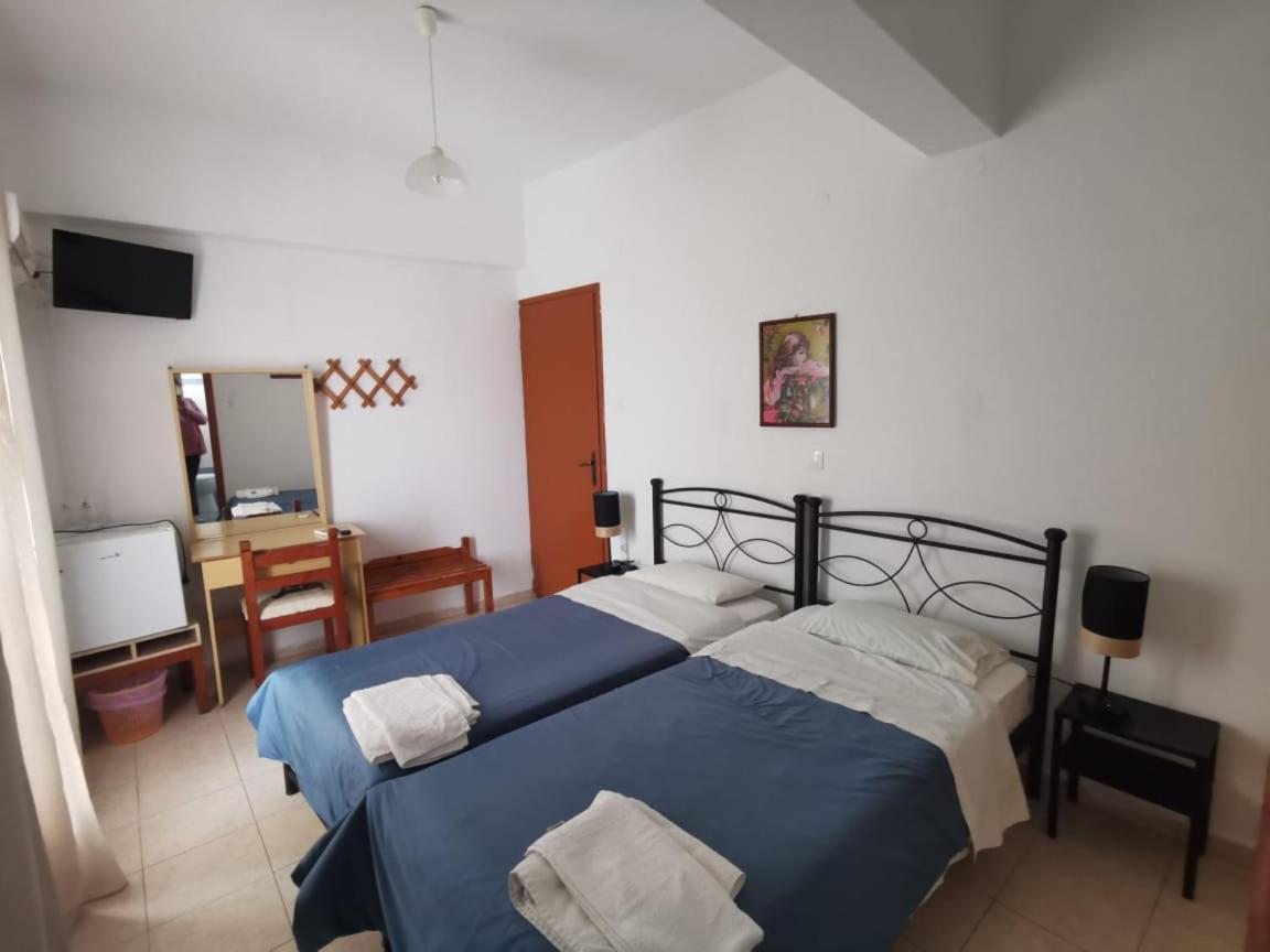 Nikos Hotel Diafánion Esterno foto